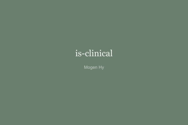 iS Clinical
